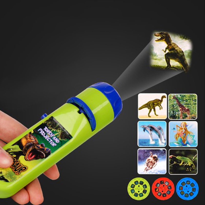 Drawing Projector Kids - Chiếu Đèn Pin Trẻ Em Đèn