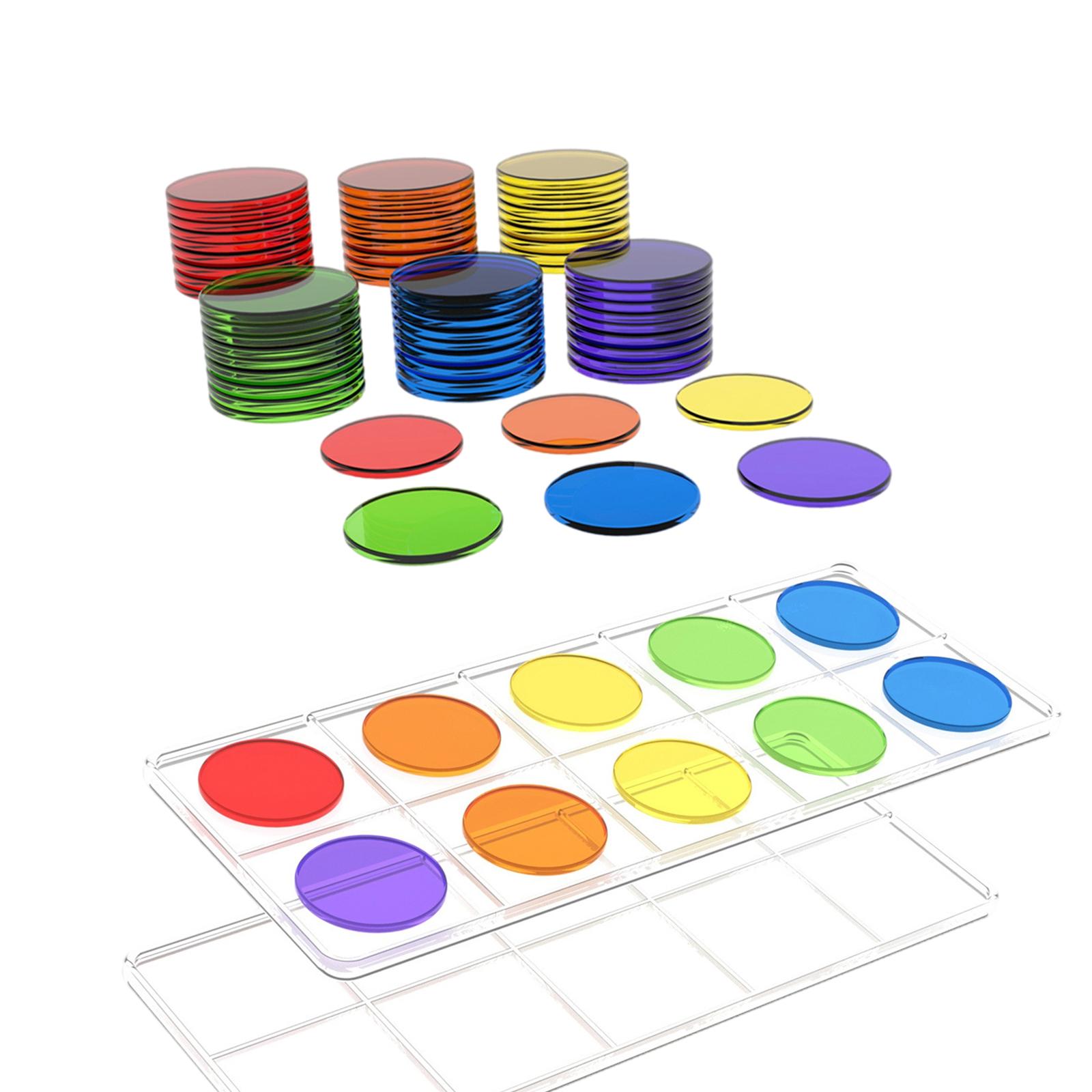 Math Manipulative Set - Ten-Frame Set for Classroom and Homeschooling,