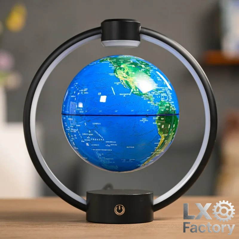 Educational Globe For Kids - 14cm Levitation Floating Globe 360° Rotating