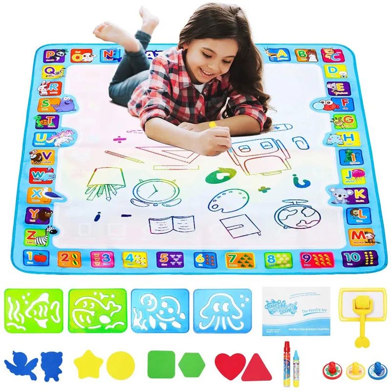 Drawing Projector Kids - Coolplay Magic Water Drawing Mat Coloring