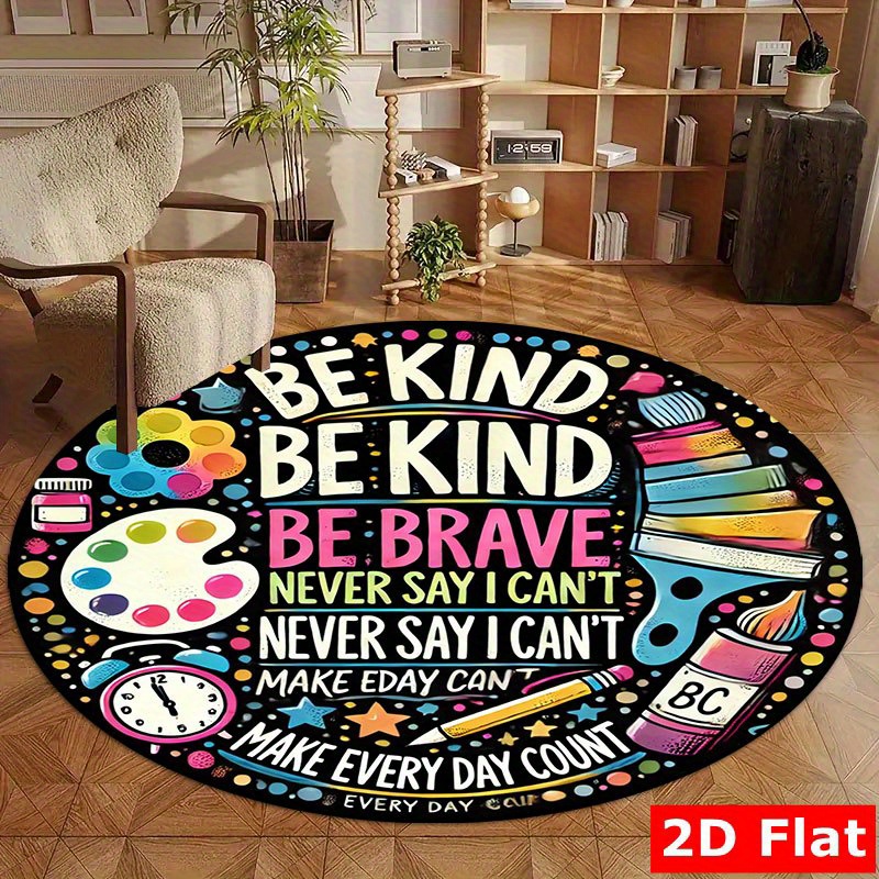 Be Kind Be Brave Motivational  - đánh giá và giá School Kids Education Quotes