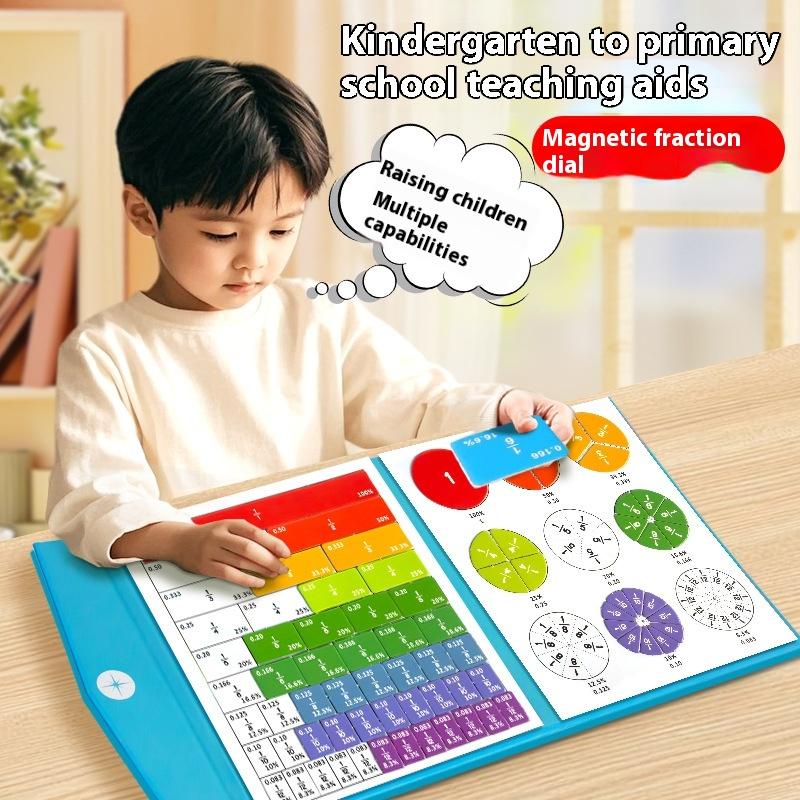 1 Set Kids Magnetic Fraction T - đánh giá và giá Math Manipulative Set