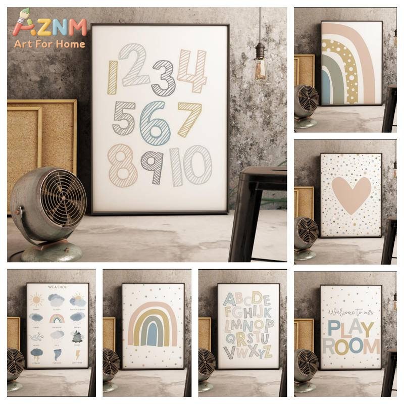 AZNM Boho Kids Educational Can - đánh giá và giá Kids Educational - Alphabet Numbers & More