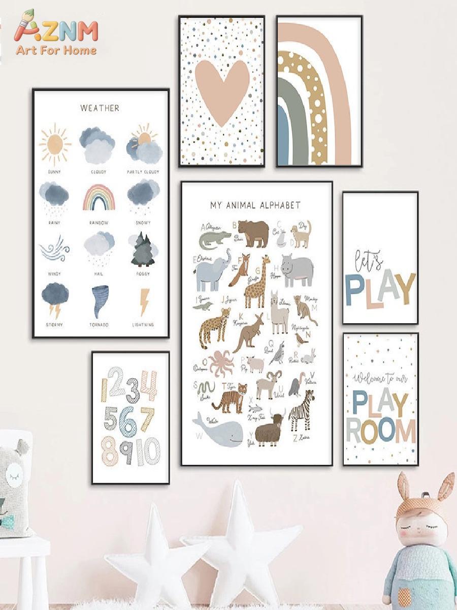 AZNM Boho Kids Educational Can - đánh giá và giá Kids Educational - Alphabet Numbers & More