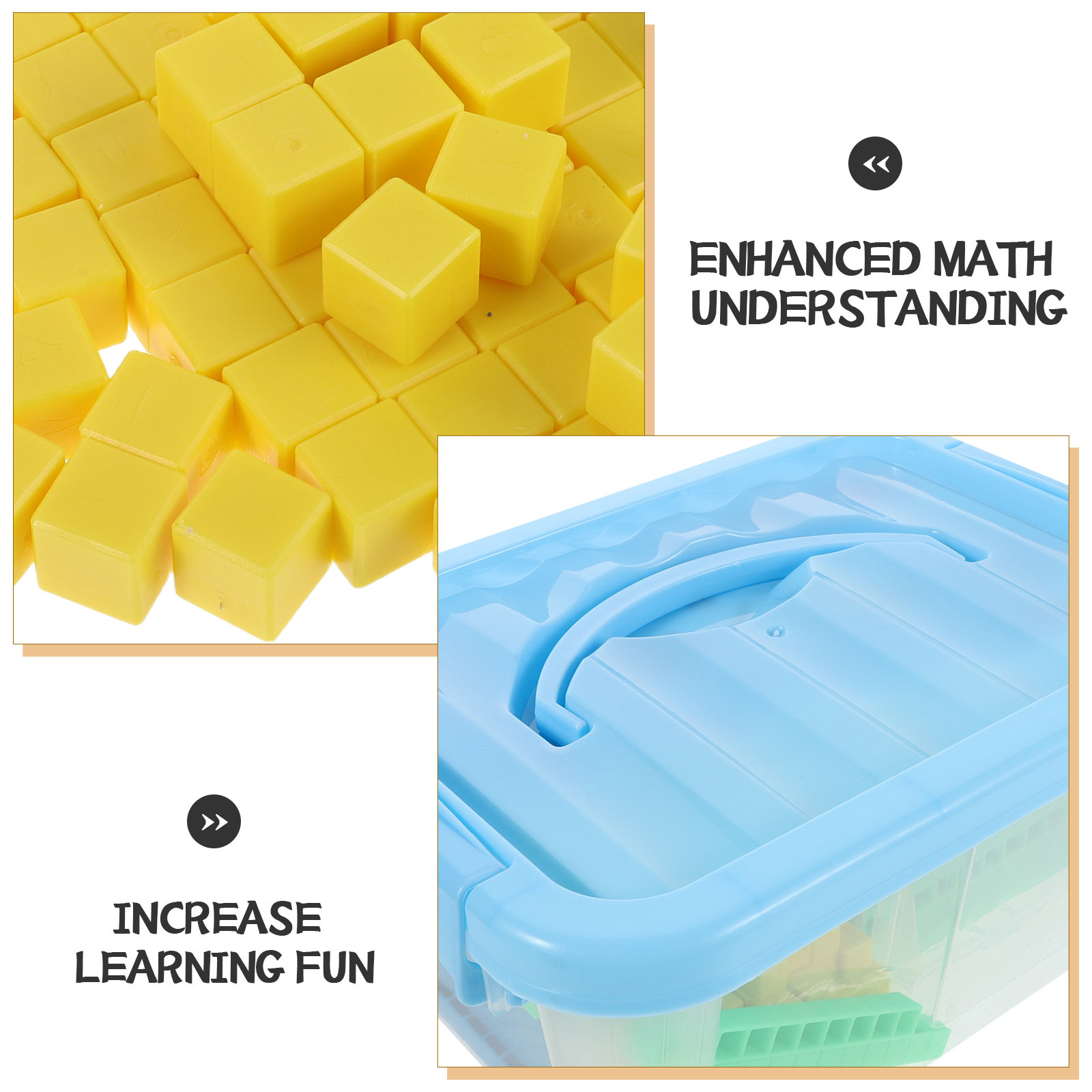 1Set Base Ten Blocks Math Mani - đánh giá và giá Math Manipulative Set