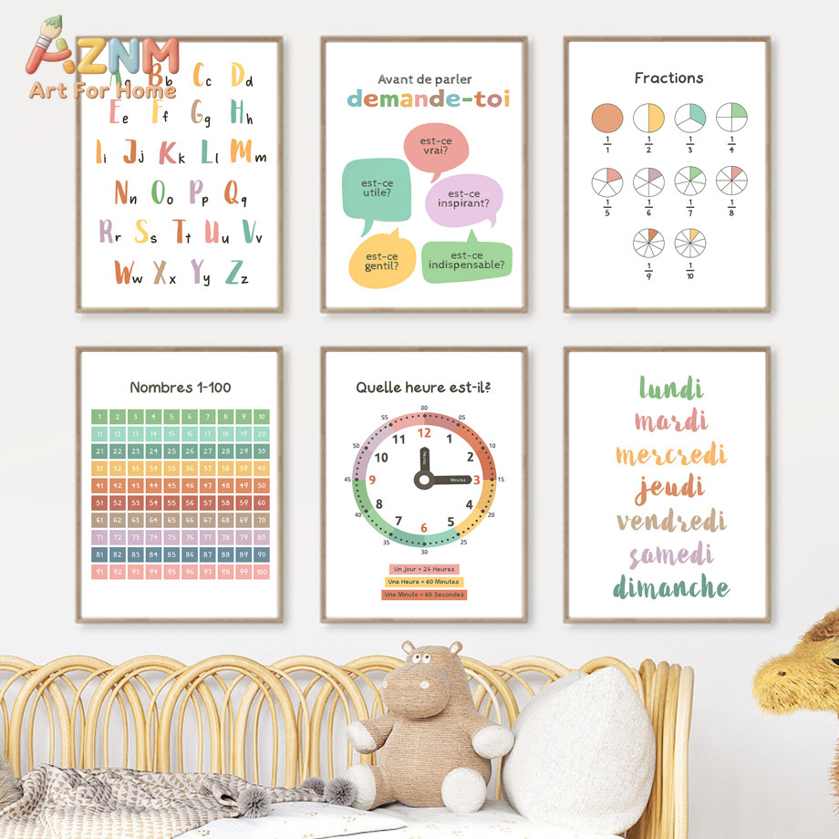 AZNM French Kids Educational C - đánh giá và giá Kids Educational - Alphabet Numbers & More