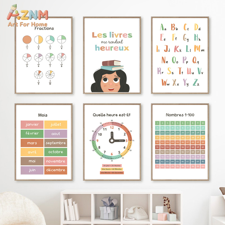 AZNM French Kids Educational C - đánh giá và giá Kids Educational - Alphabet Numbers & More