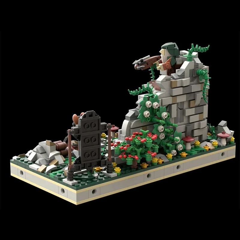 1129pcs MOC Dwarf hunter his c - đánh giá và giá Kids Hunter Education