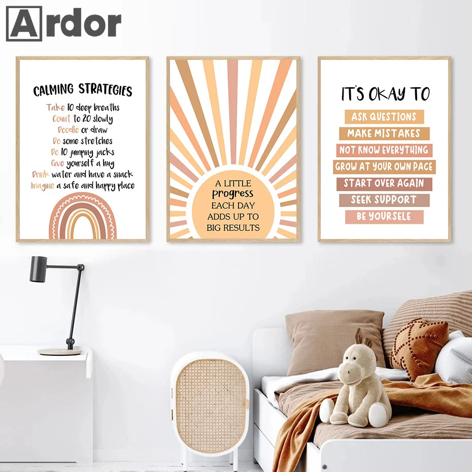 Alphabet Number Rainbow Poster - đánh giá và giá Kids Educational - Alphabet Numbers & More