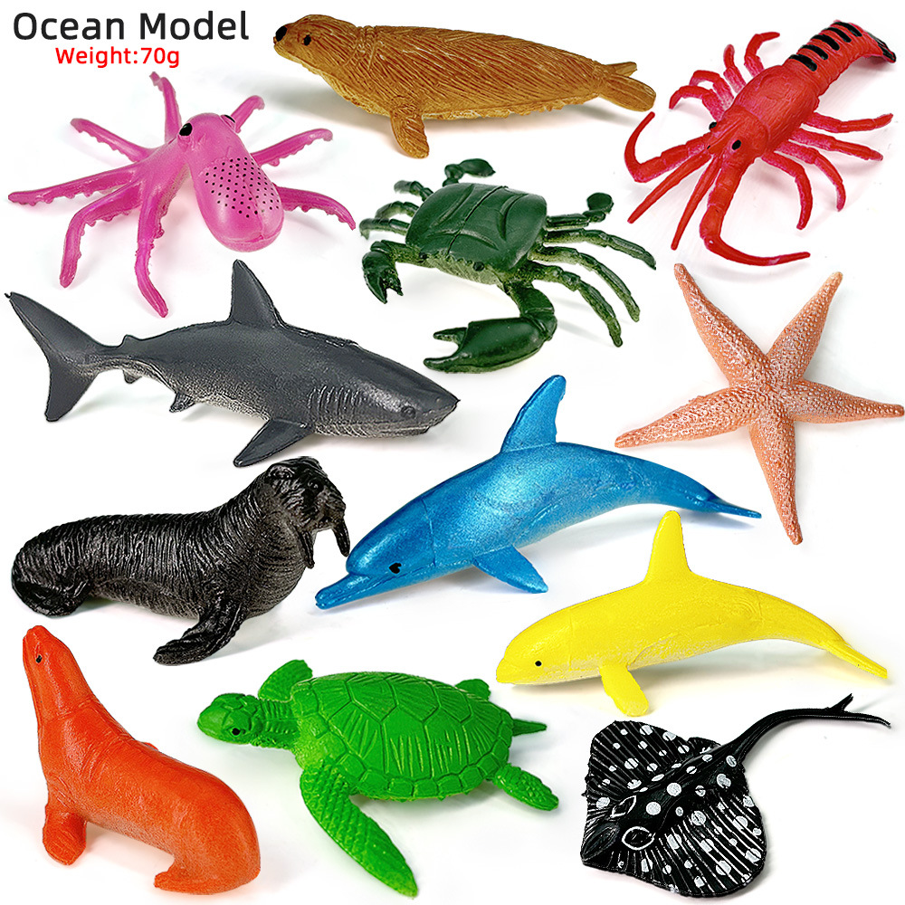 12pcs Ocean Sea Life Set Anima - đánh giá và giá Kids Education App