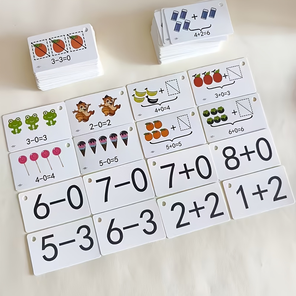 132 Cards with Addition and Su - đánh giá và giá Math Manipulative Set