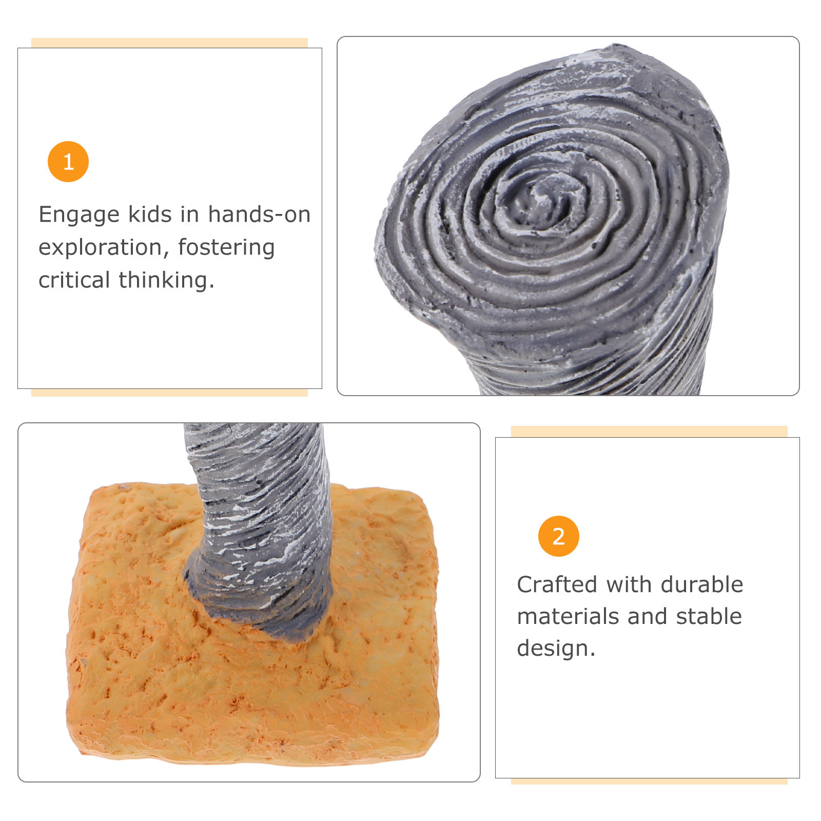2Pcs Natural Disaster Educatio - đánh giá và giá Science Kit Volcano