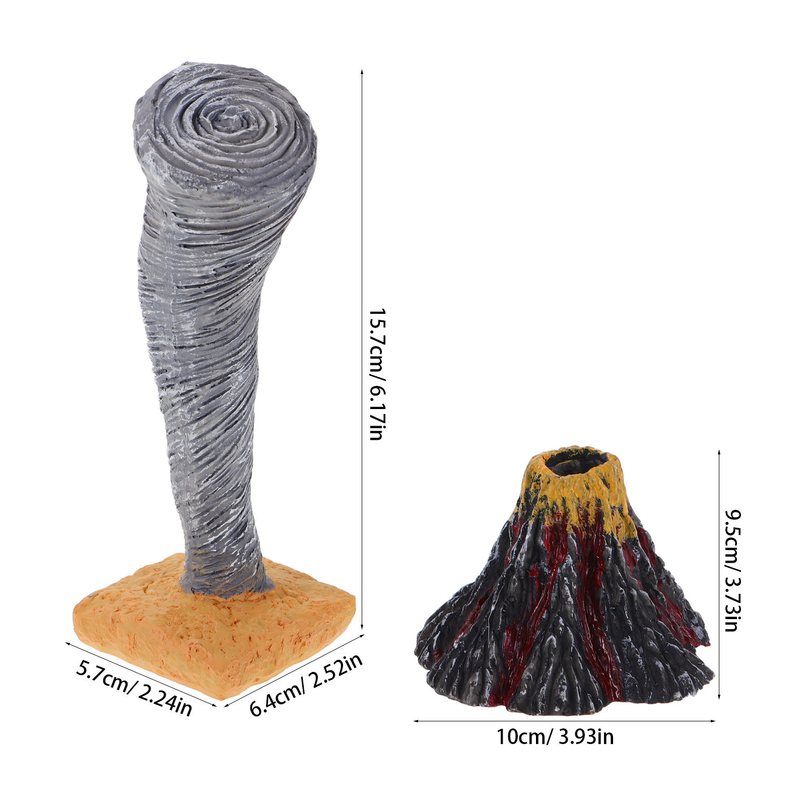 2Pcs Natural Disaster Educatio - đánh giá và giá Science Kit Volcano