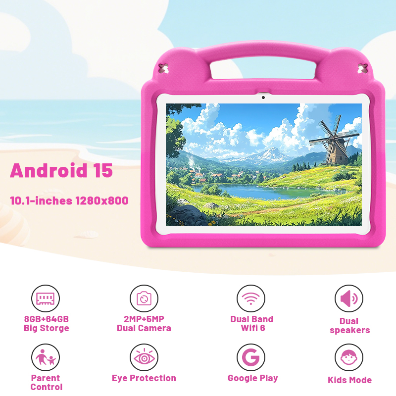 ANRY Android 15 Kids Tablet 10 - đánh giá và giá Japanese Kids Education