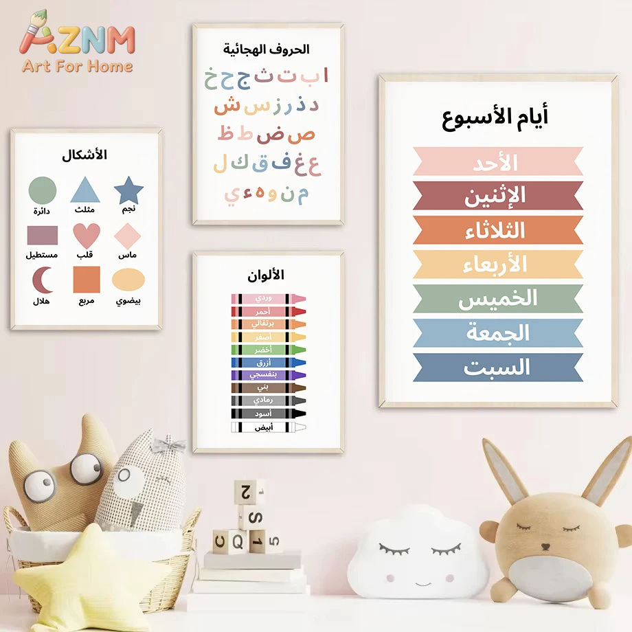 AZNM Arabic Educational Kids C - đánh giá và giá Kids Educational - Alphabet Numbers & More