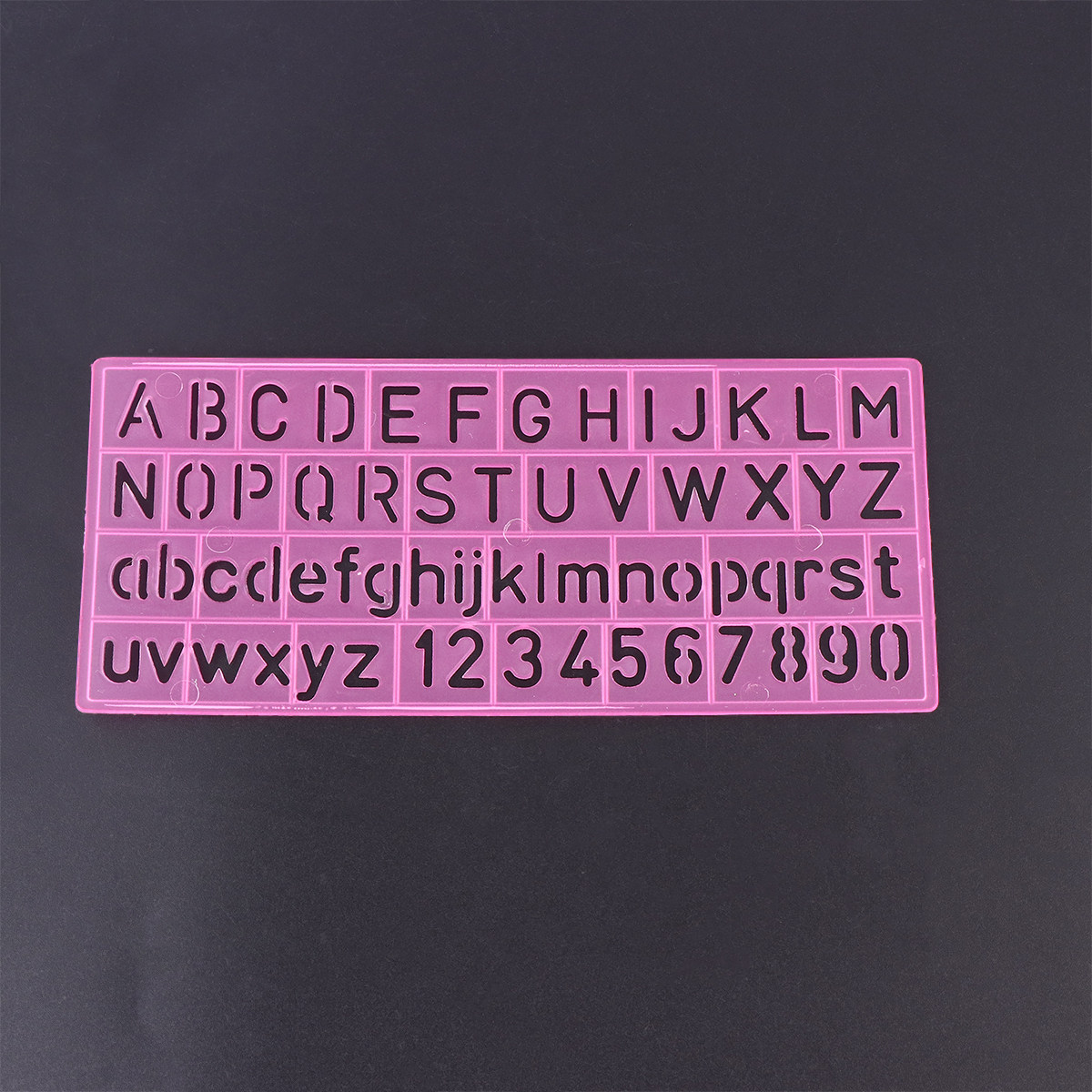 4Pcs Plastic Graffiti Rulers A - đánh giá và giá Kids Educational - Alphabet Numbers & More
