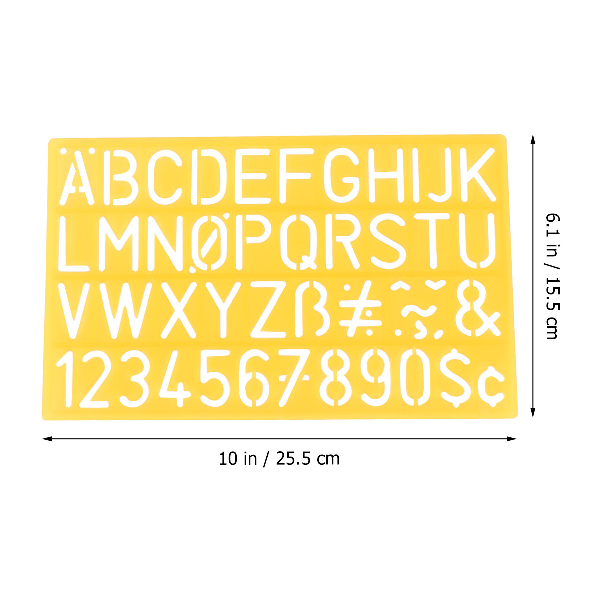 4Pcs Plastic Graffiti Rulers A - đánh giá và giá Kids Educational - Alphabet Numbers & More