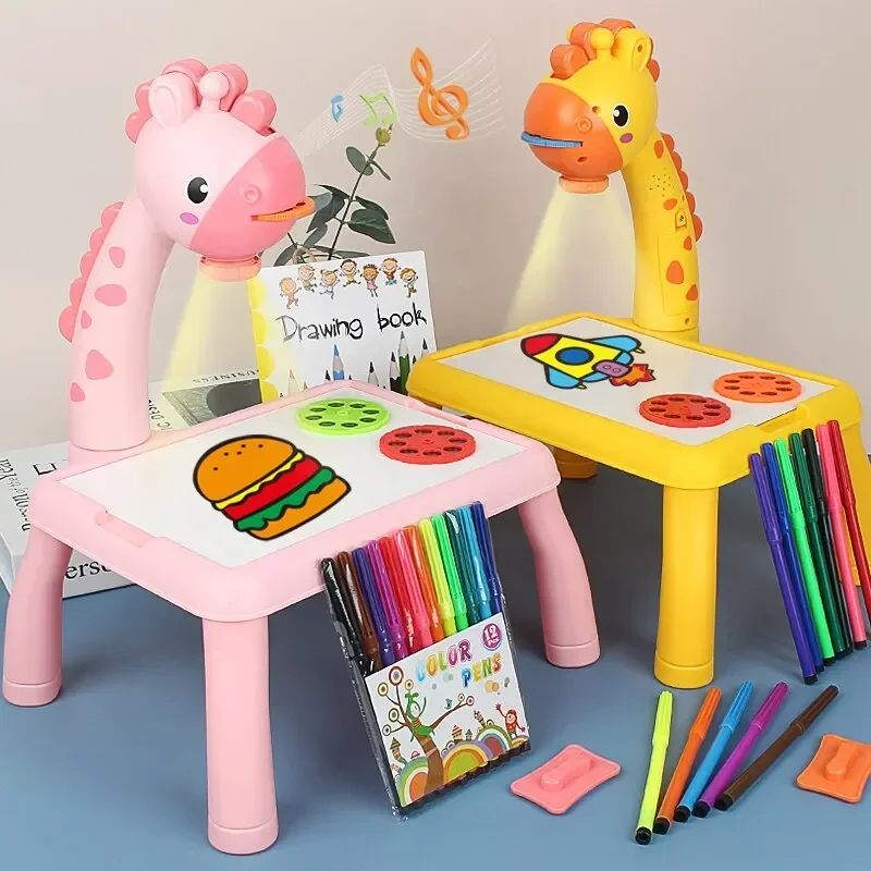 LED Projector Board Giraffe Ha - đánh giá và giá Drawing Projector Kids