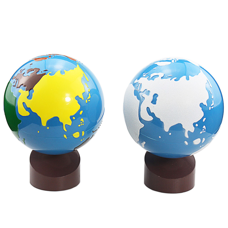 Montessori Địa Lý Đồ Chơi Địa  - đánh giá và giá Educational Globe For Kids