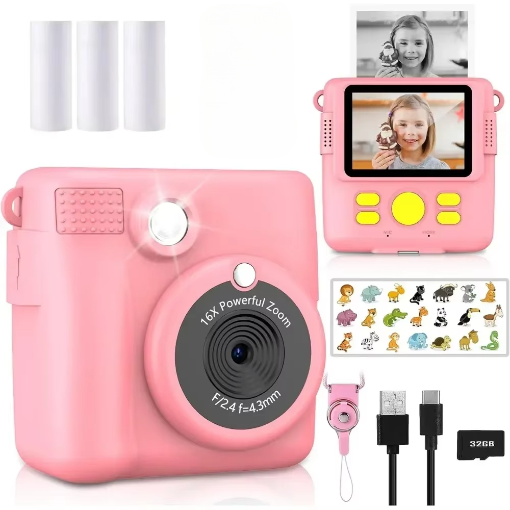 Instant Print Camera for Kids, - đánh giá và giá Japanese Kids Education