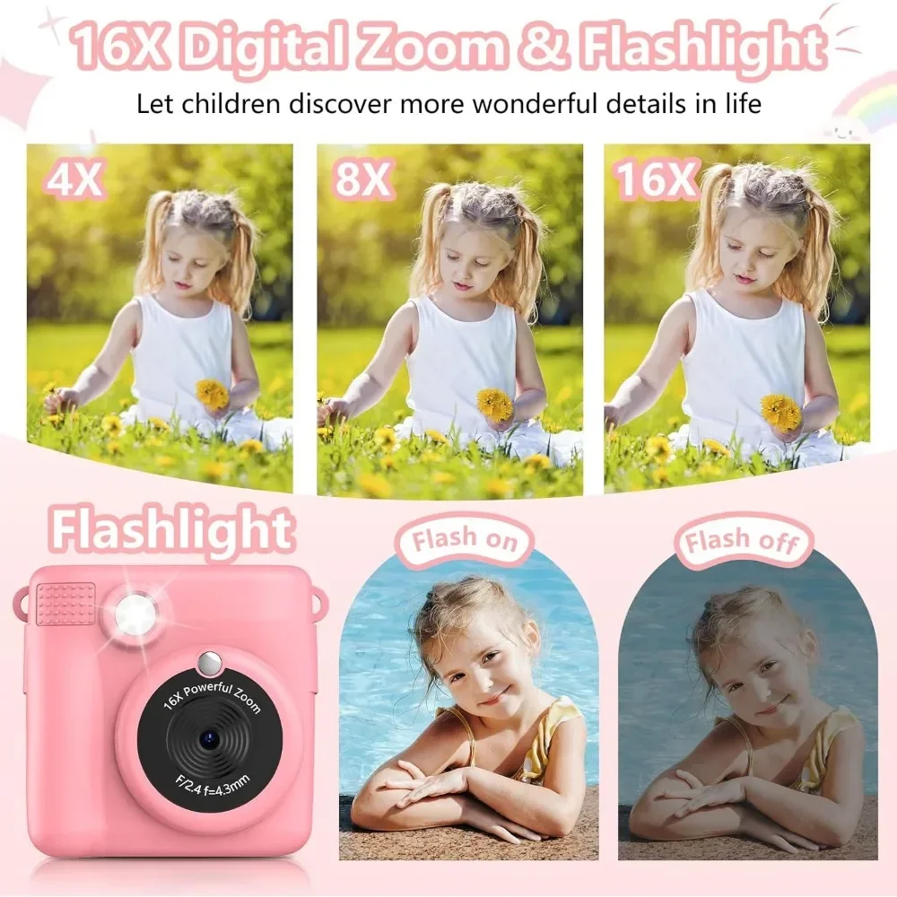 Instant Print Camera for Kids, - đánh giá và giá Japanese Kids Education