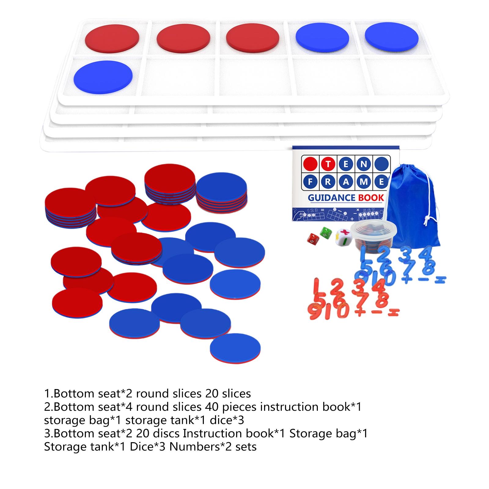 Giant Ten Frames Set Math Tool - đánh giá và giá Math Manipulative Set