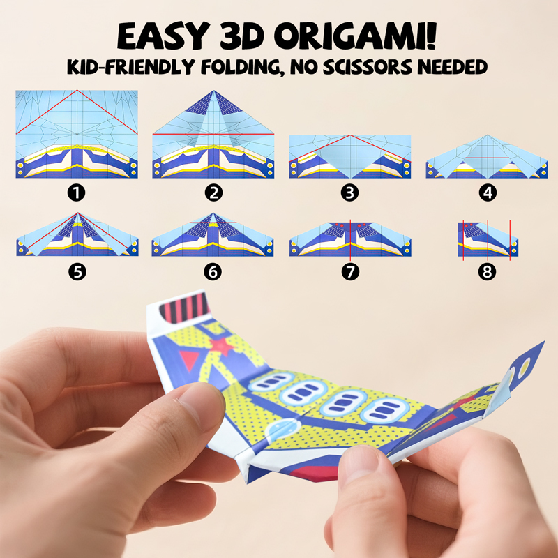 Montessori Origami Paper Kit 3 - đánh giá và giá Kids Education App