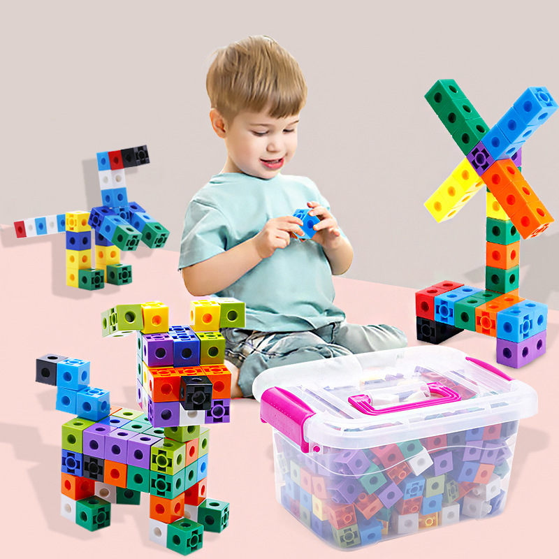 Math link Cubes Set of 100 Cub - đánh giá và giá Math Manipulative Set