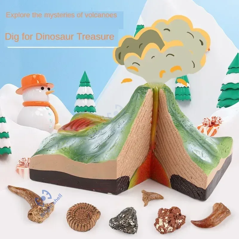 Pyramid Kids Toy Dinosaur Volc - đánh giá và giá Science Kit Volcano