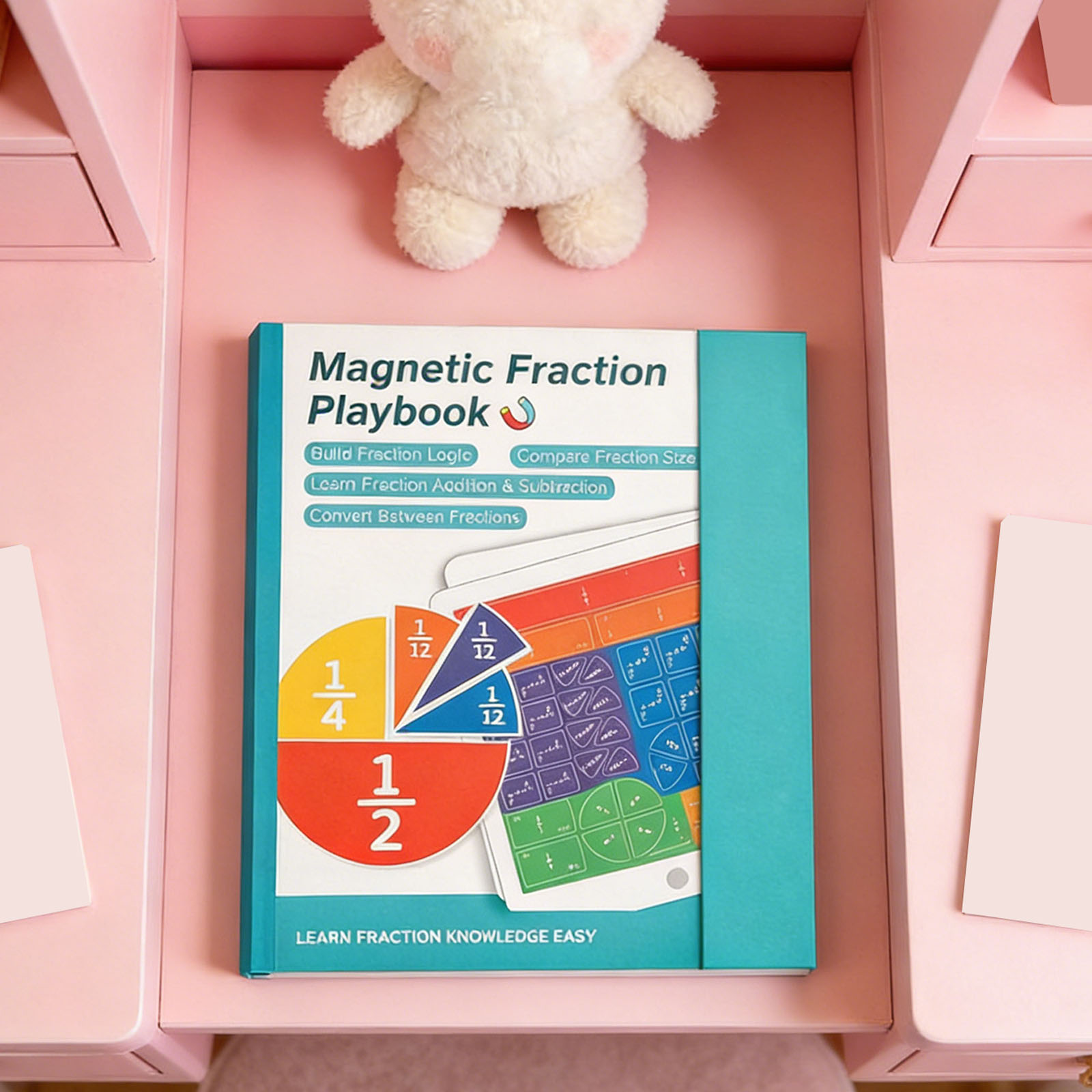 Fractions Teaching Aids Manipu - đánh giá và giá Math Manipulative Set