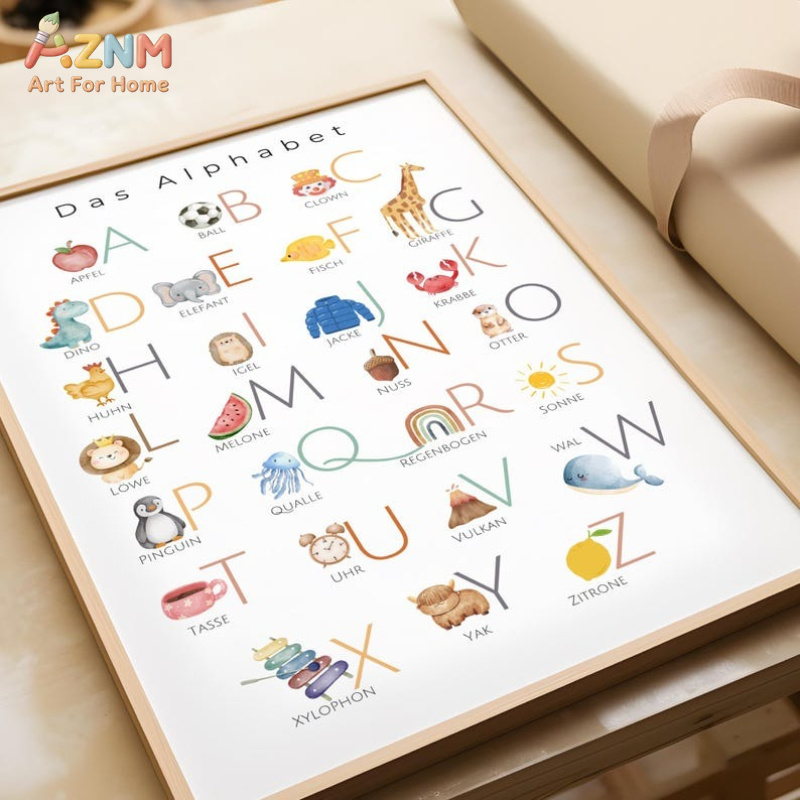 AZNM German Alphabet Numbers C - đánh giá và giá Kids Educational - Alphabet Numbers & More