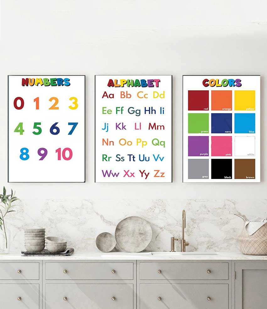 1pc frameless Kids Educational - đánh giá và giá Kids Educational - Alphabet Numbers & More