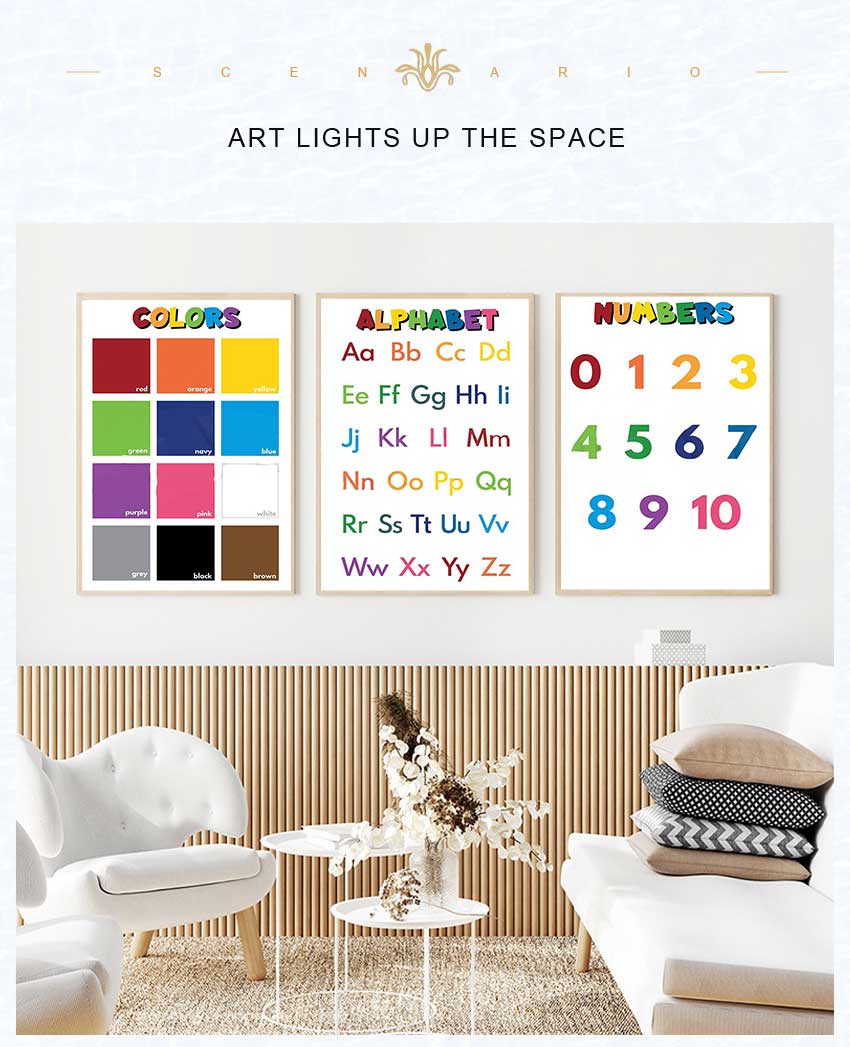 1pc frameless Kids Educational - đánh giá và giá Kids Educational - Alphabet Numbers & More