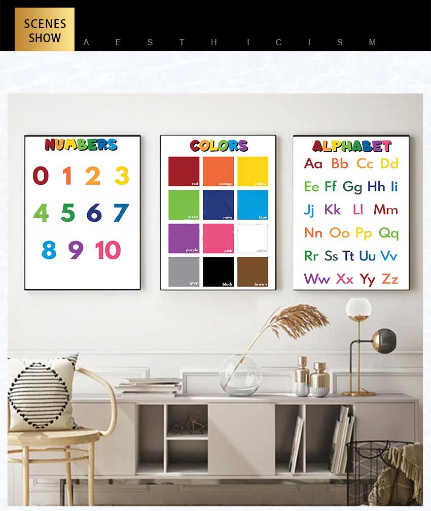 1pc frameless Kids Educational - đánh giá và giá Kids Educational - Alphabet Numbers & More