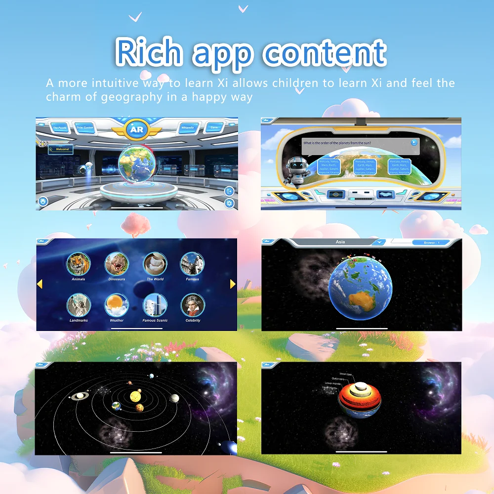 AR Interactive Smart Globe Kid - đánh giá và giá Educational Globe For Kids