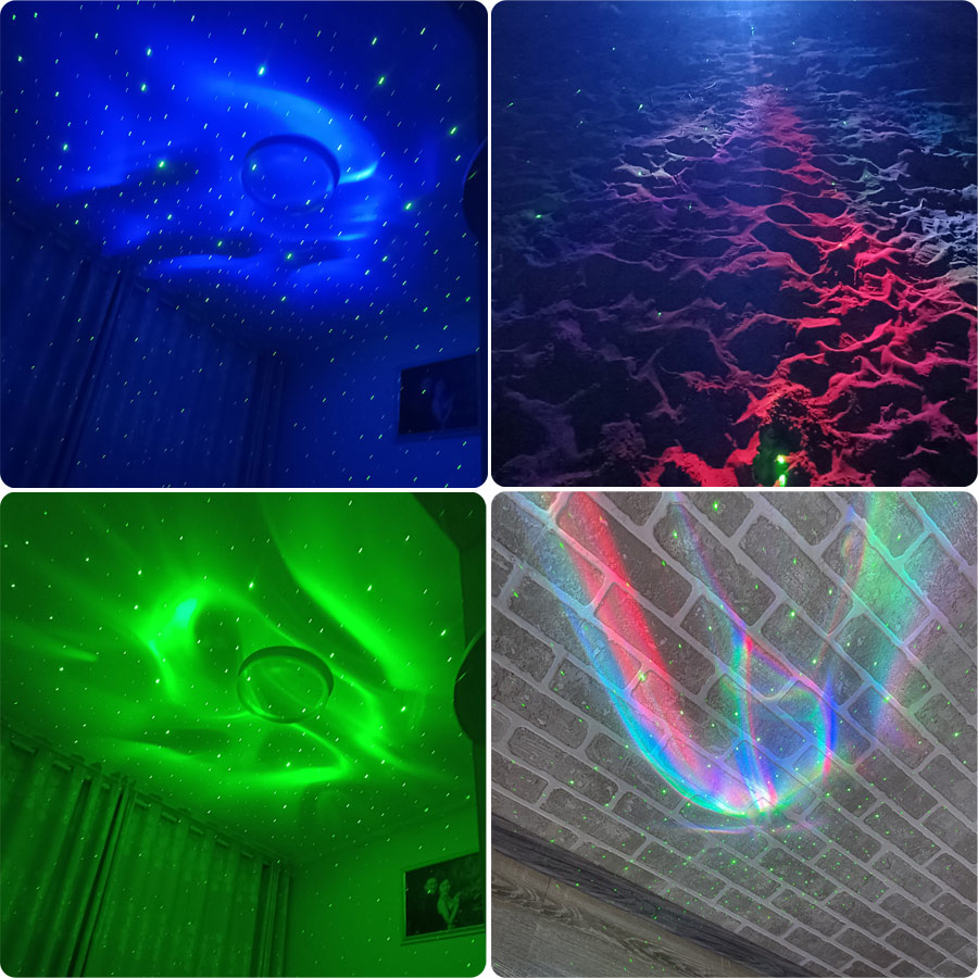 SA204 RGB LED Motive Aurora Pr - đánh giá và giá Drawing Projector Kids