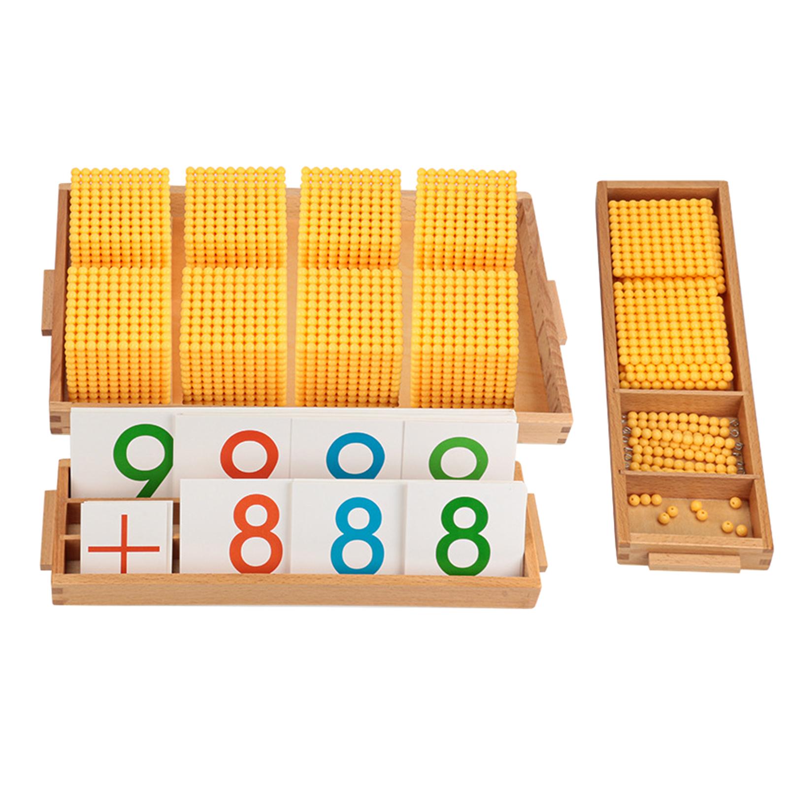 Montessori Bead Material Set M - đánh giá và giá Math Manipulative Set