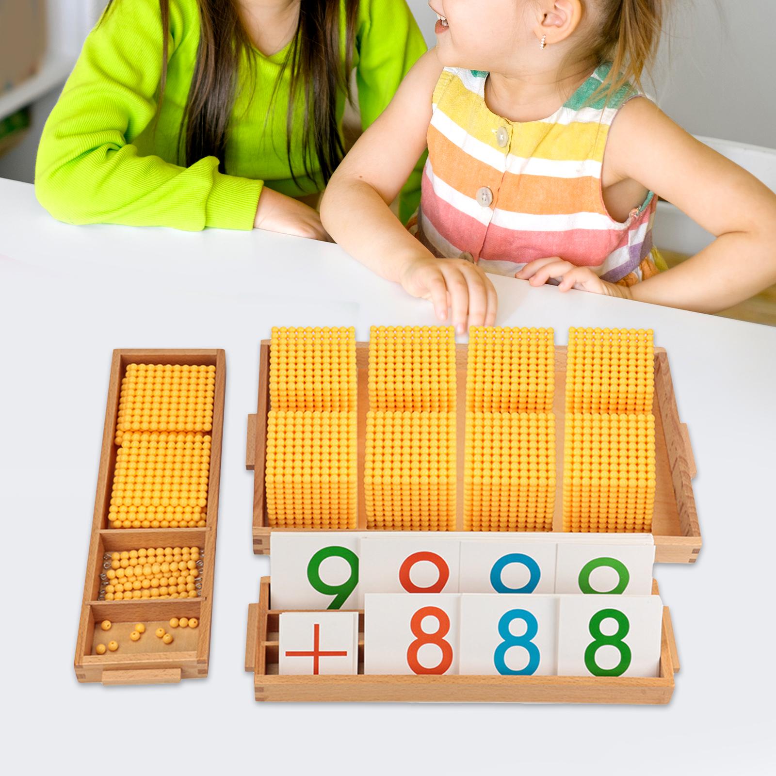 Montessori Bead Material Set M - đánh giá và giá Math Manipulative Set
