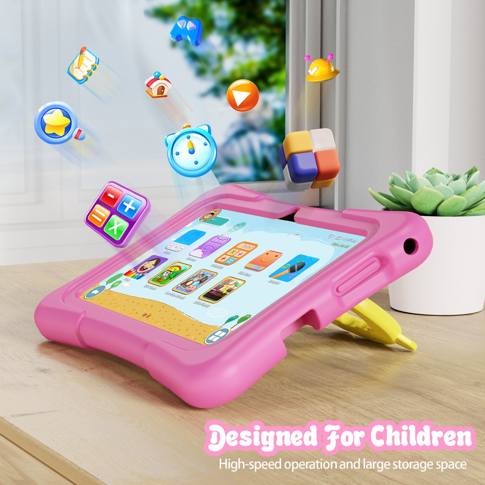 Pritom tablet cho trẻ em 7 inc - đánh giá và giá Japanese Kids Education