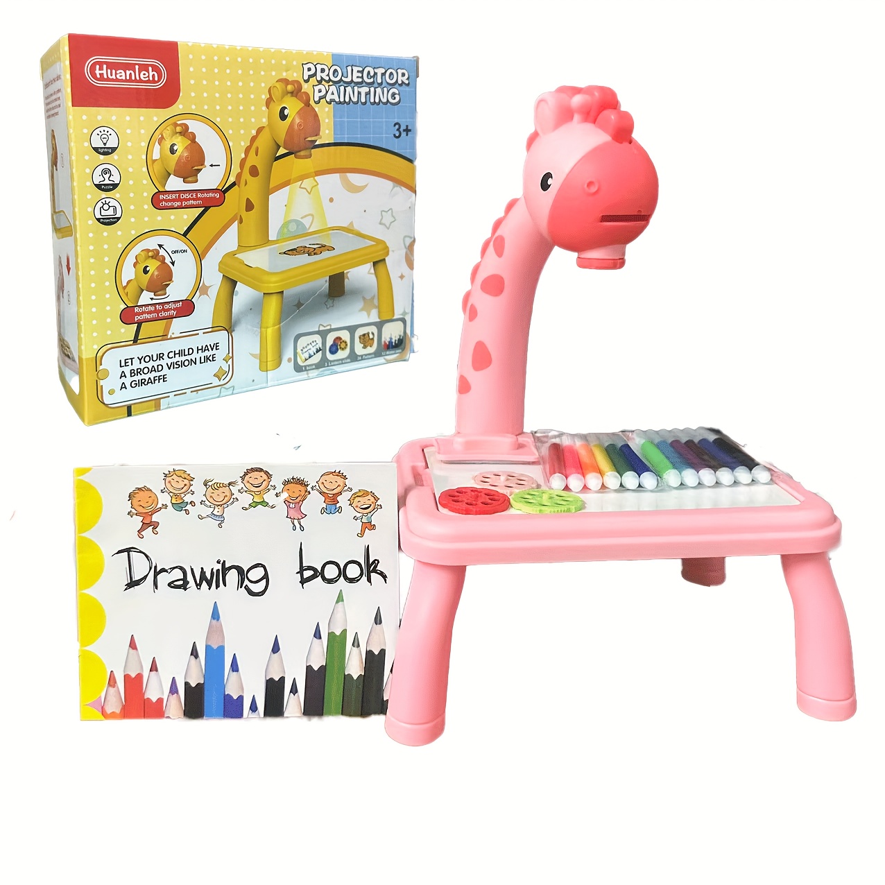 Kids' Drawing Table with Proje - đánh giá và giá Drawing Projector Kids