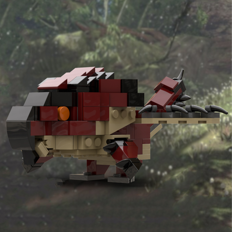 214pcs MOC Rathalos Monster Hu - đánh giá và giá Kids Hunter Education