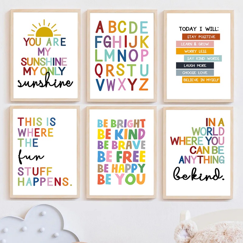 English Education Poster Alpha - đánh giá và giá Kids Educational - Alphabet Numbers & More